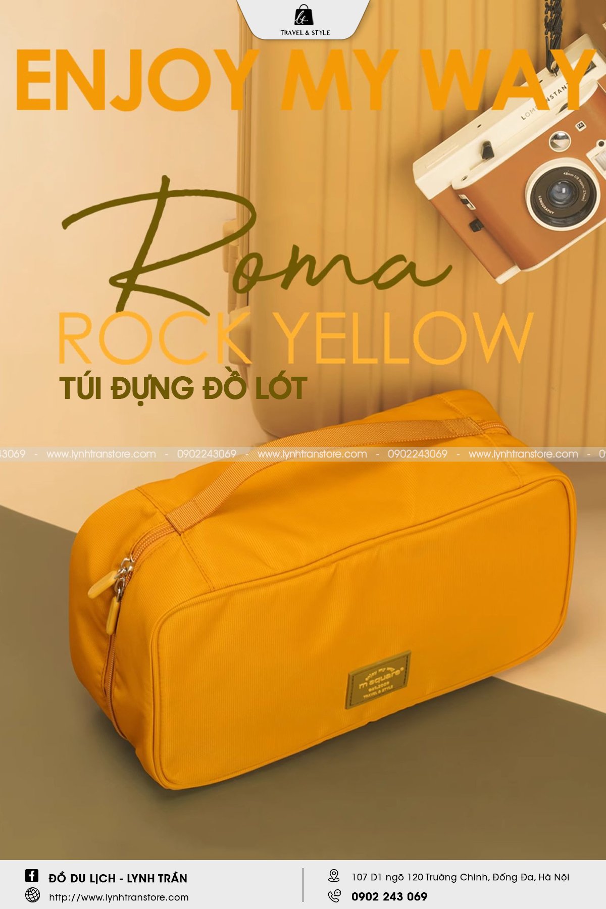 Túi đựng đồ lót cá nhân Msquare®