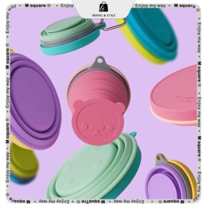 Bát cốc gấp gọn Msquare®