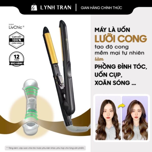 Máy là thẳng lưỡi cong Livchic