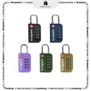 Ổ khoá vali 4 số TSA hợp kim cao cấp Msquare®