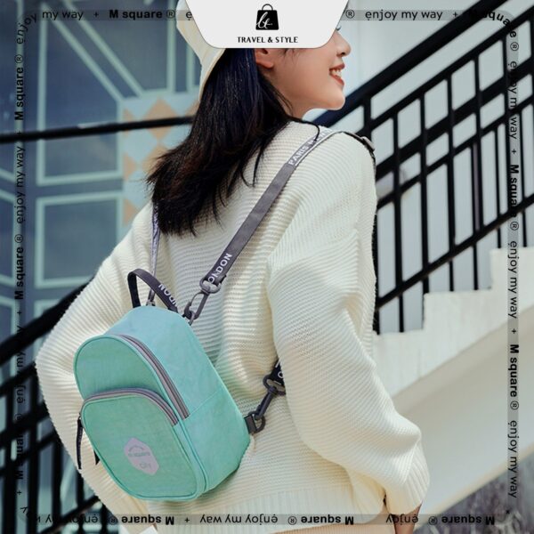 Balo mini du lịch đa năng tiện ích vải poly chống thấm nước cao cấp Msquare®