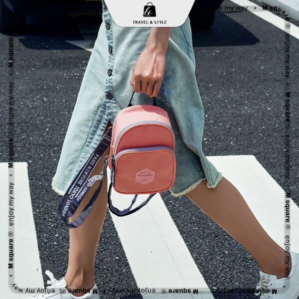 Balo mini du lịch đa năng tiện ích vải poly chống thấm nước cao cấp Msquare®