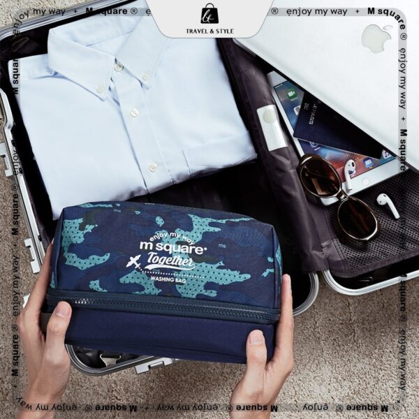 Túi đựng đồ cá nhân 2 tầng Msquare®️