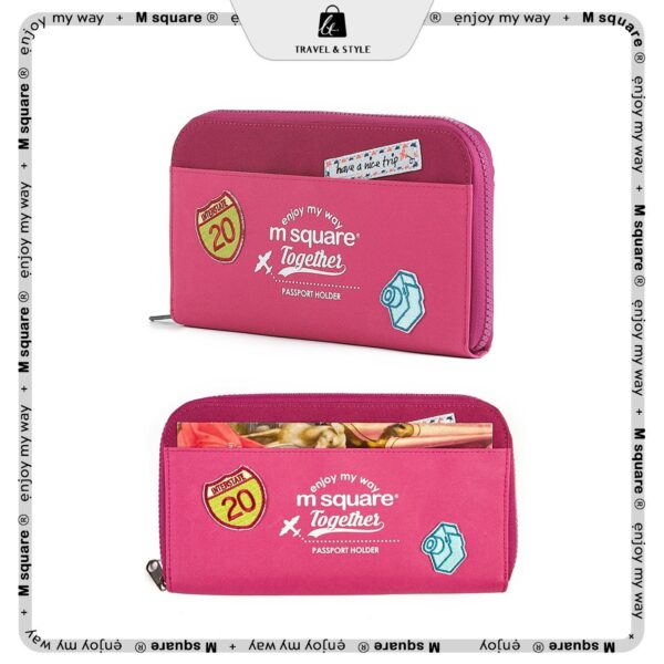 Túi hộ chiếu đa năng đeo chéo Msquare®️
