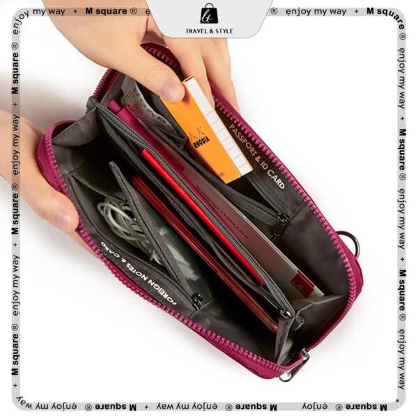 Túi hộ chiếu đa năng đeo chéo Msquare®️