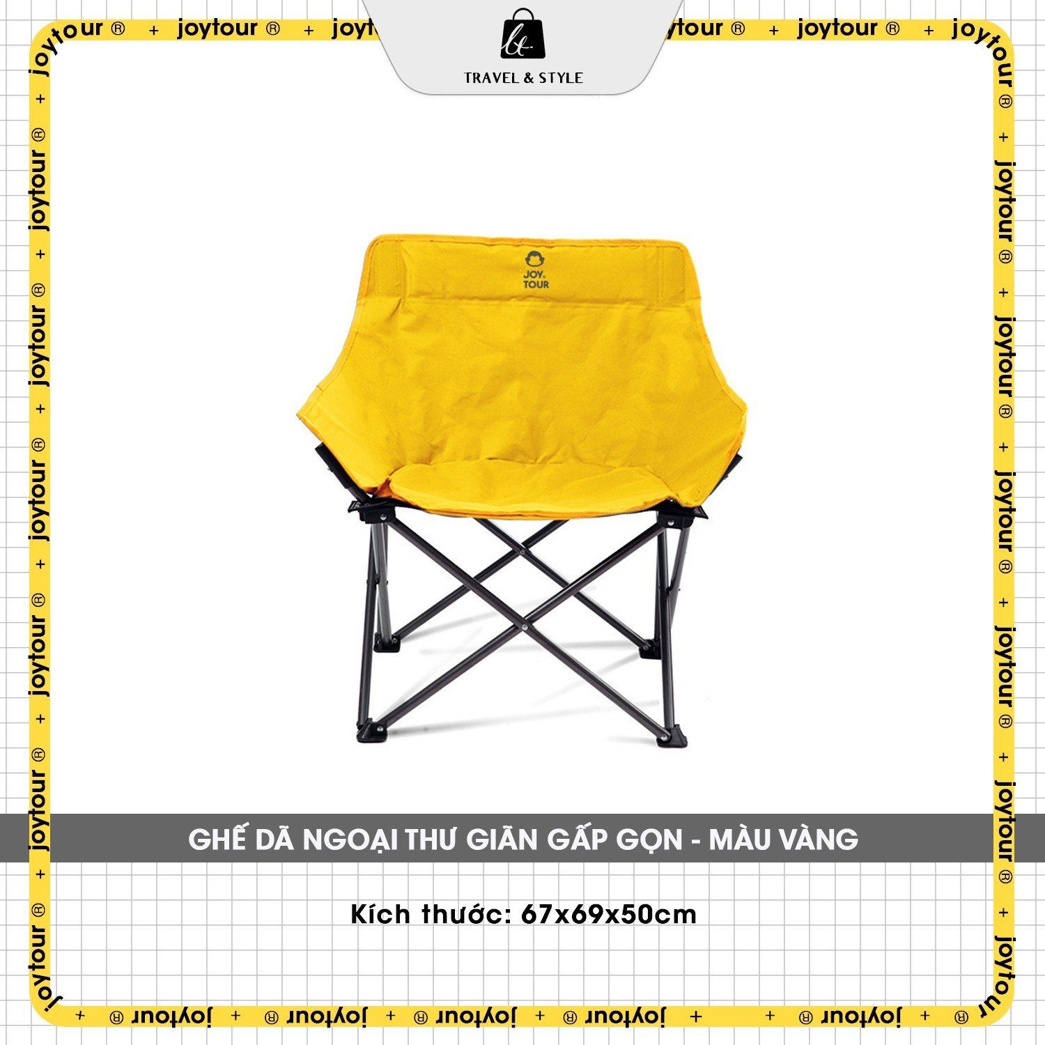 Ghế dã ngoại thư giãn gấp gọn Joytour