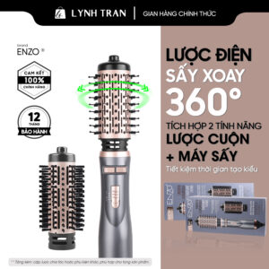 Lược sấy xoay 360º Enzo