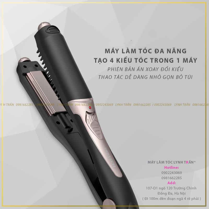 Máy dập xoay đa năng 3 trong 1 Pritech®