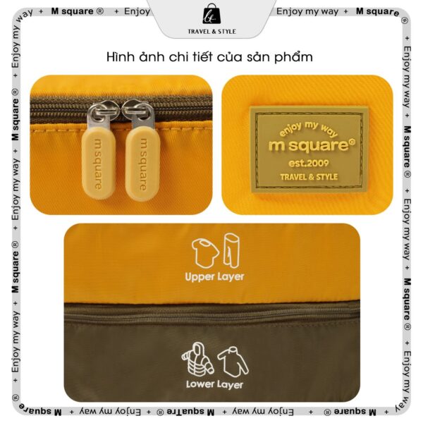 Túi đựng phân đồ 2 tầng Msquare®