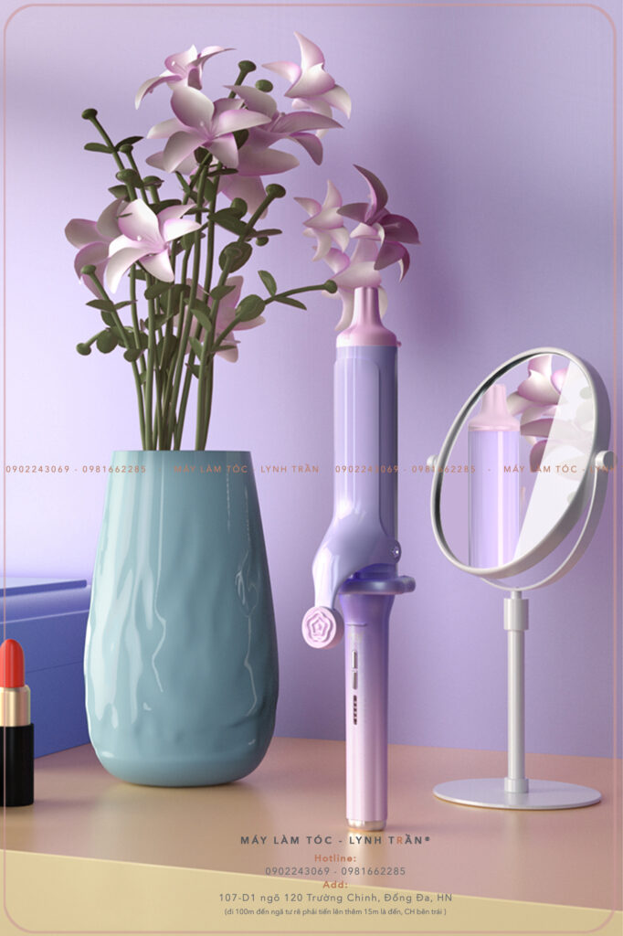 Máy uốn xoăn siêu sóng 40mm Pritech