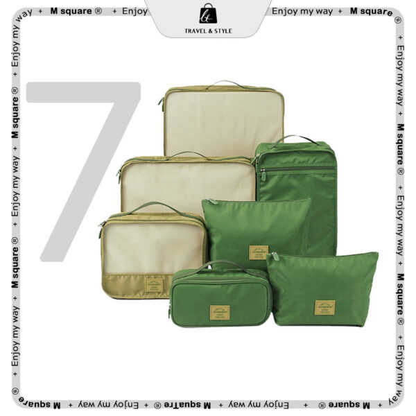 Bộ 7 túi phân đồ du lịch Msquare
