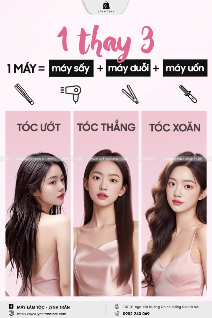 Máy sấy duỗi Livchic