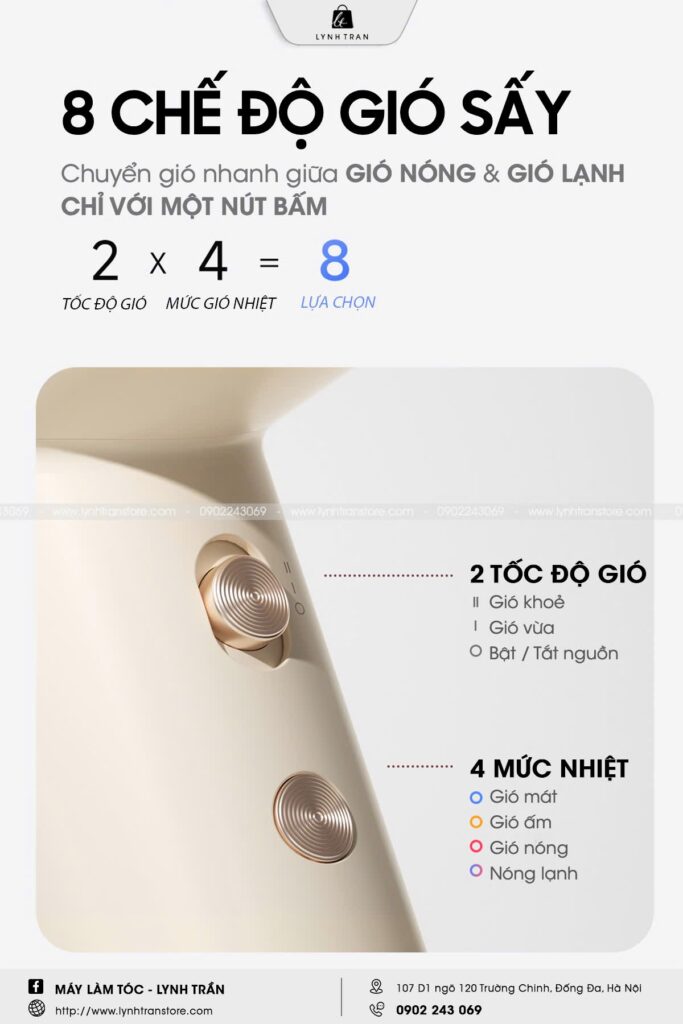 Máy sấy tốc độ cao Doco