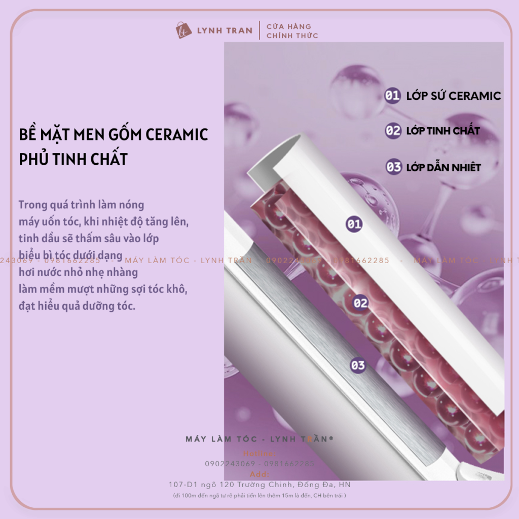 Máy uốn xoăn trục siêu dài Novus