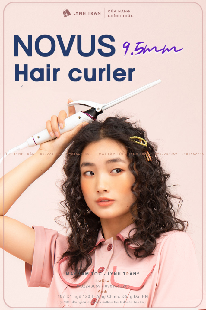 Máy uốn xoăn trục siêu dài Novus