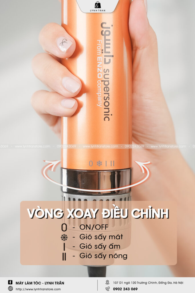 Bộ sấy tóc tạo kiểu đa năng FlexStyle Enzo®