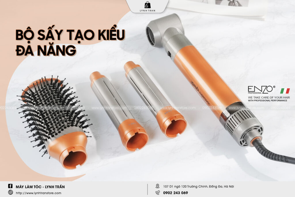 Bộ sấy tóc tạo kiểu đa năng FlexStyle Enzo®