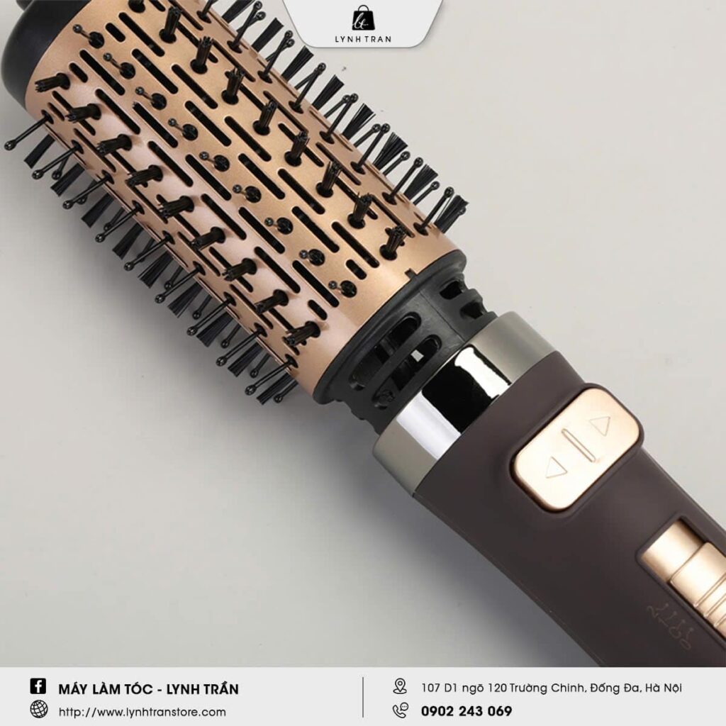 Lược sấy xoay Enzo 743