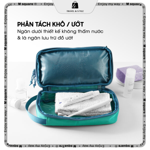 Túi Đựng Đồ Cá Nhân 2 Tầng Msquare®️