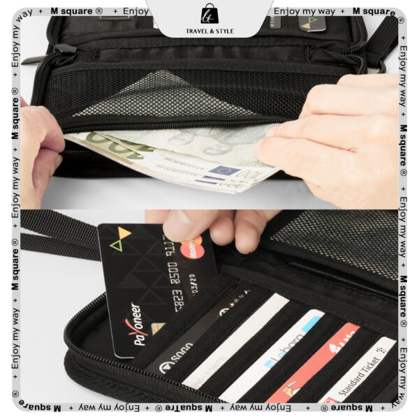 Ví hộ chiếu RFID chống trộm Msquare® – Gọn nhẹ, an toàn
