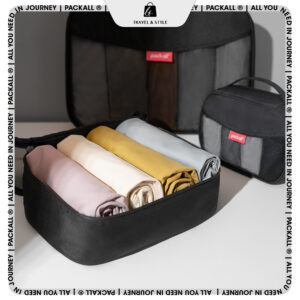 Bộ 3 Túi Phân Đồ Du Lịch Thoáng Khí Packall®️