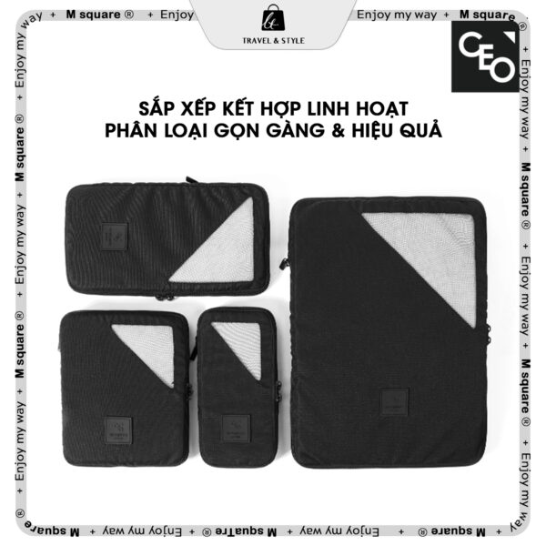 Bộ 6 túi nén du lịch Msquare®