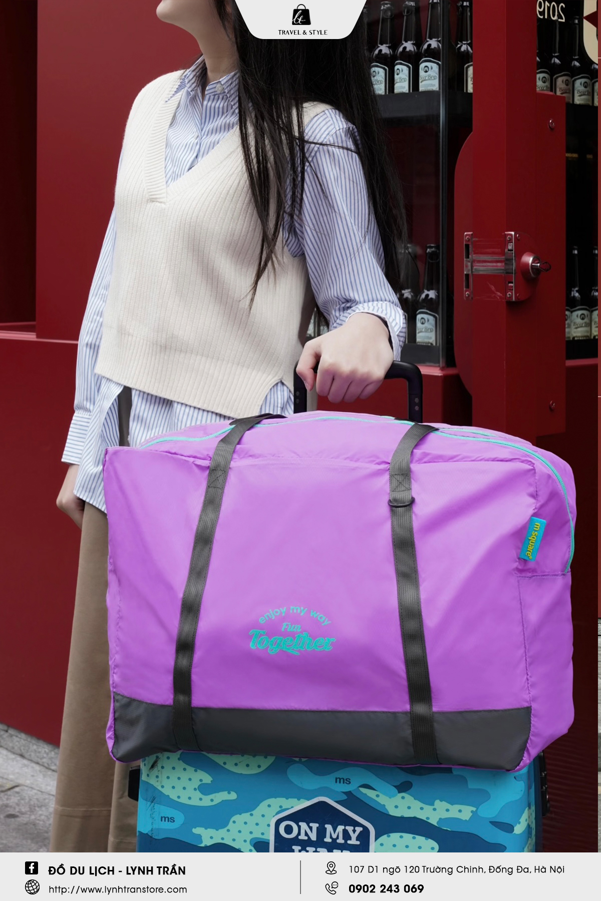 Túi Mua Sắm Siêu Nhẹ 30L Msquare®