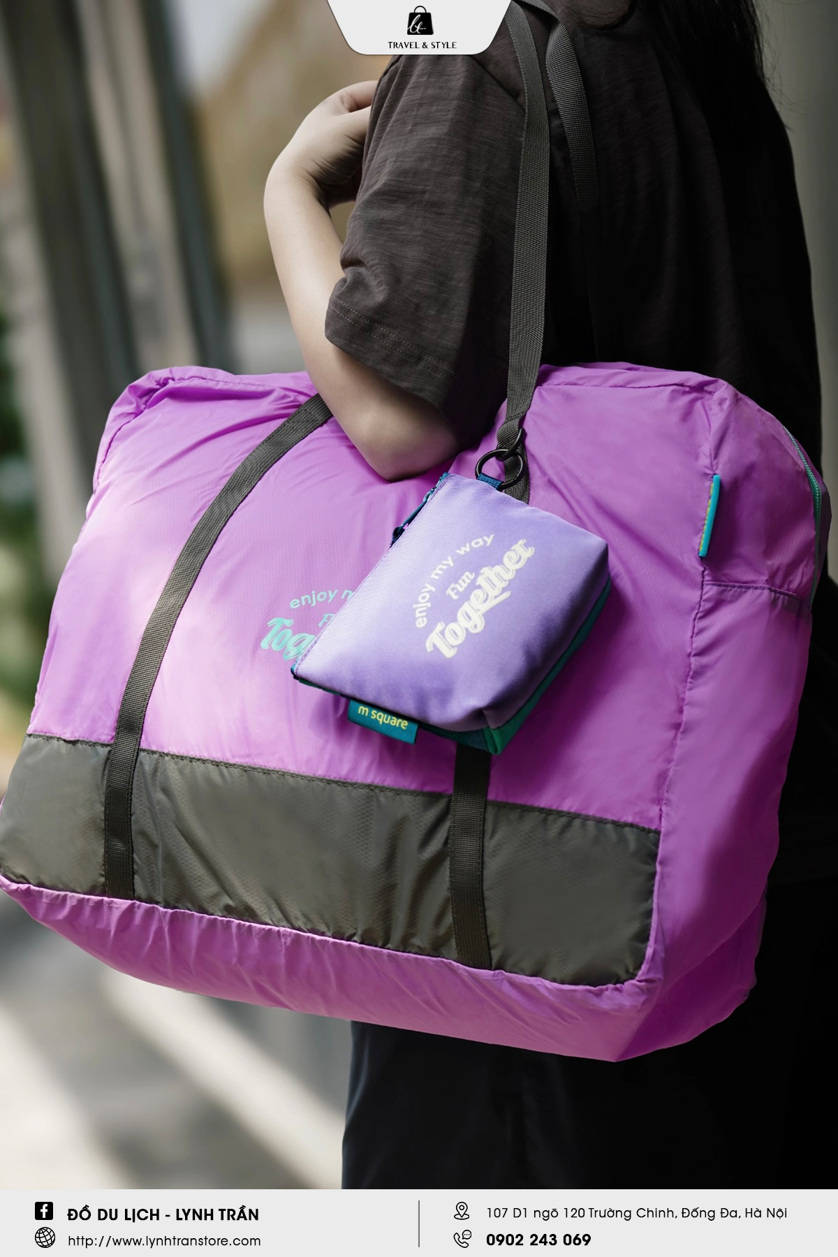 Túi Mua Sắm Siêu Nhẹ 30L Msquare®