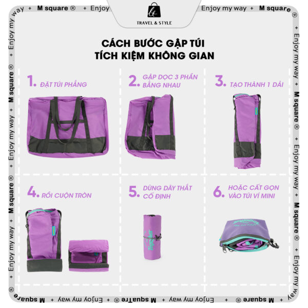 Túi Mua Sắm Siêu Nhẹ 30L Msquare®