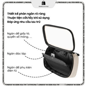Túi đựng phụ kiện điện tử Packall