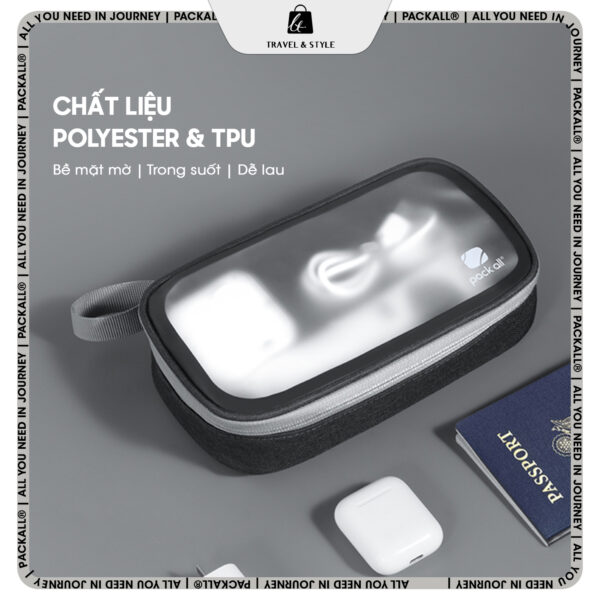 Túi đựng phụ kiện điện tử Packall