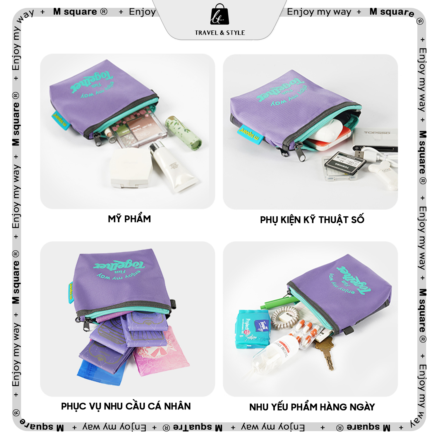 Ví mini di động Msquare®