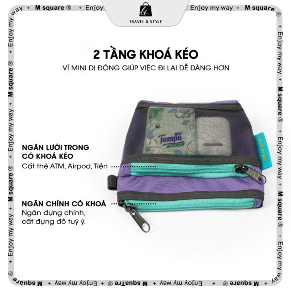 Ví mini di động Msquare®