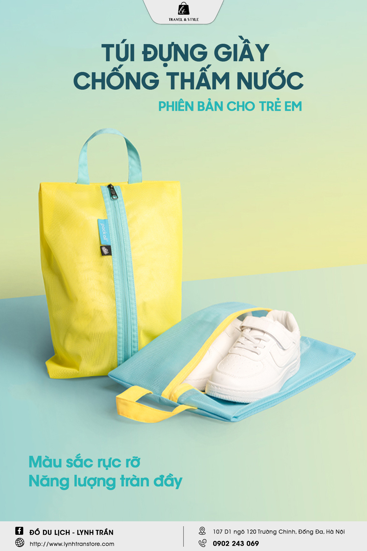 Túi đựng giầy chống nước Packall