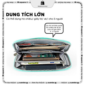 Ví hộ chiếu dung tích lớn Msquare®