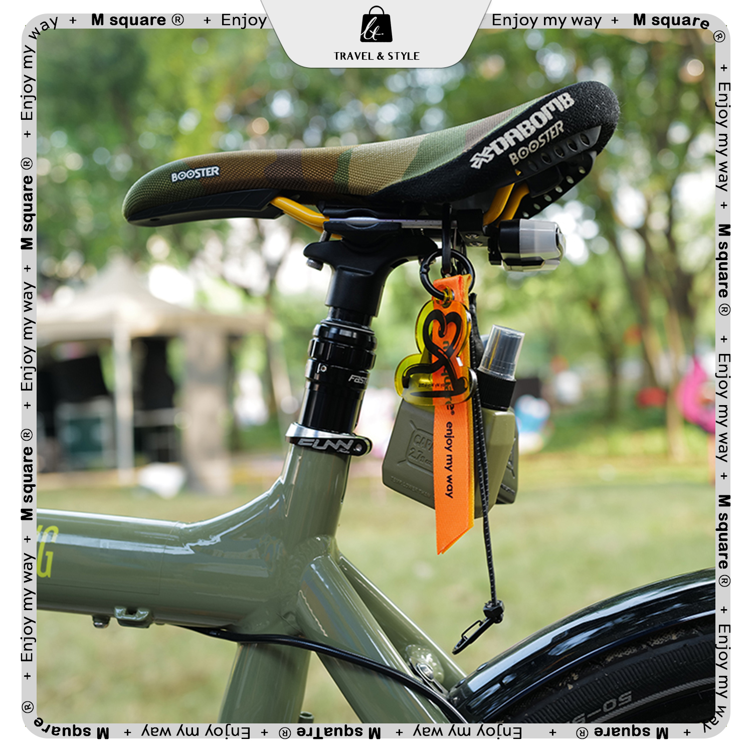 Dây móc Acrylic Msquare