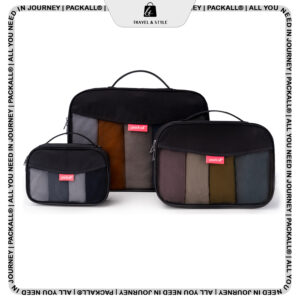 Bộ 3 Túi Phân Đồ Du Lịch Thoáng Khí Packall®️